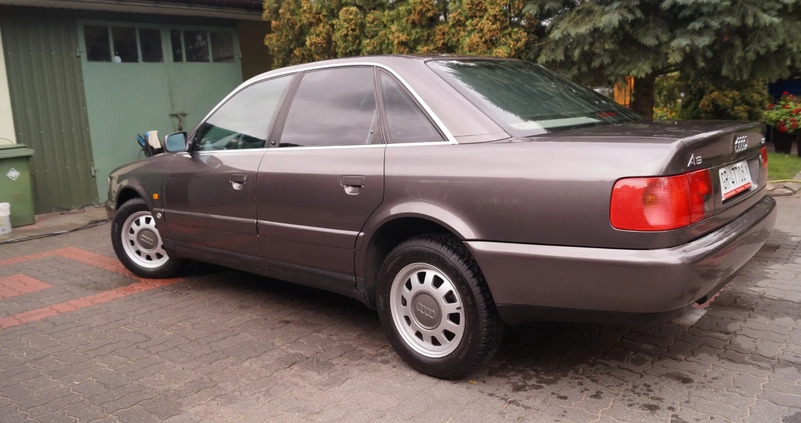 Audi A6 cena 18500 przebieg: 236900, rok produkcji 1996 z Siedlce małe 121